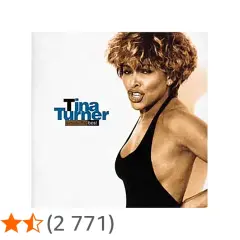 Tina Turner na okładce albumu "Simply the best".