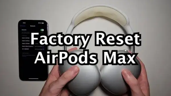 Jak zresetować AirPods Max? Szybki przewodnik krok po kroku